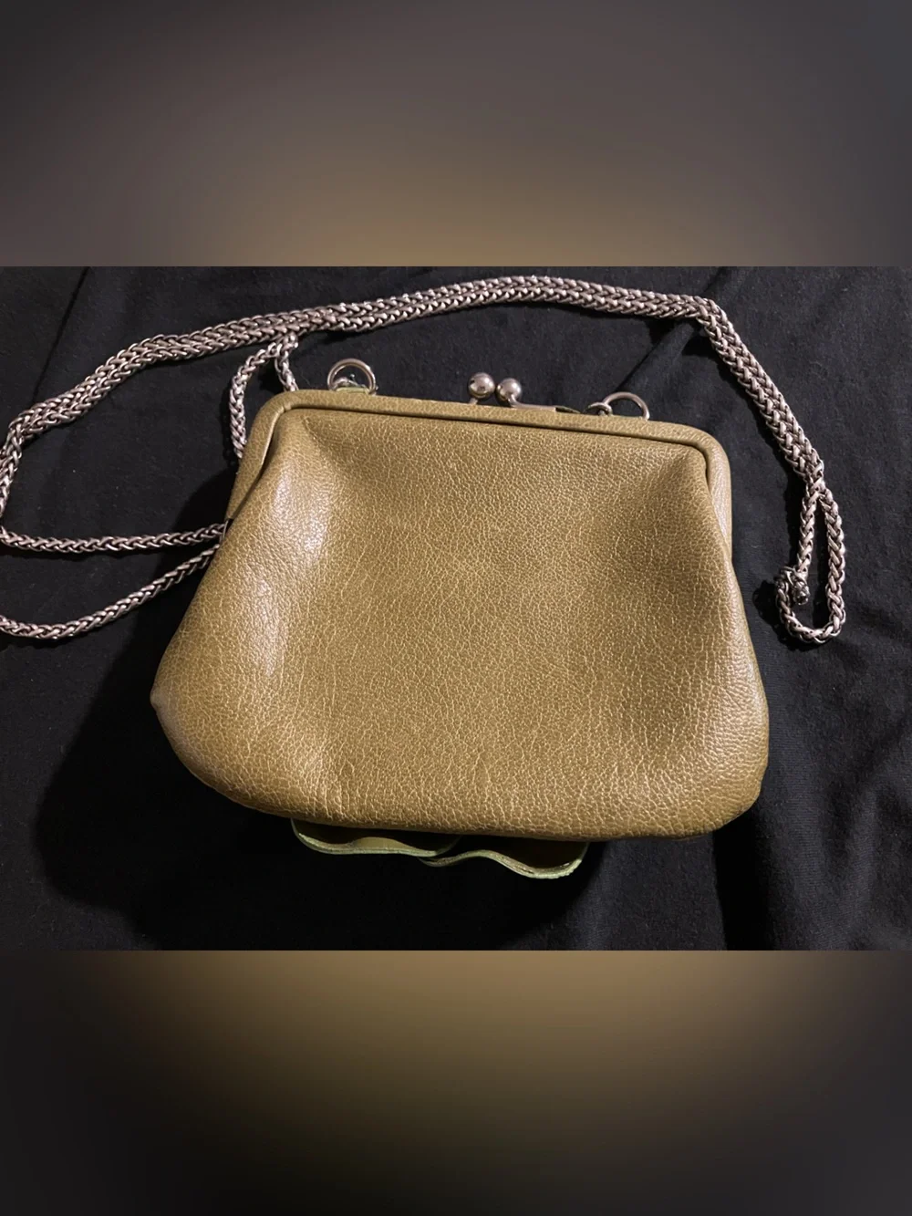Brighton Olive Green Floral Appliqué Rosalie Crossbody - Picture 3 of 11